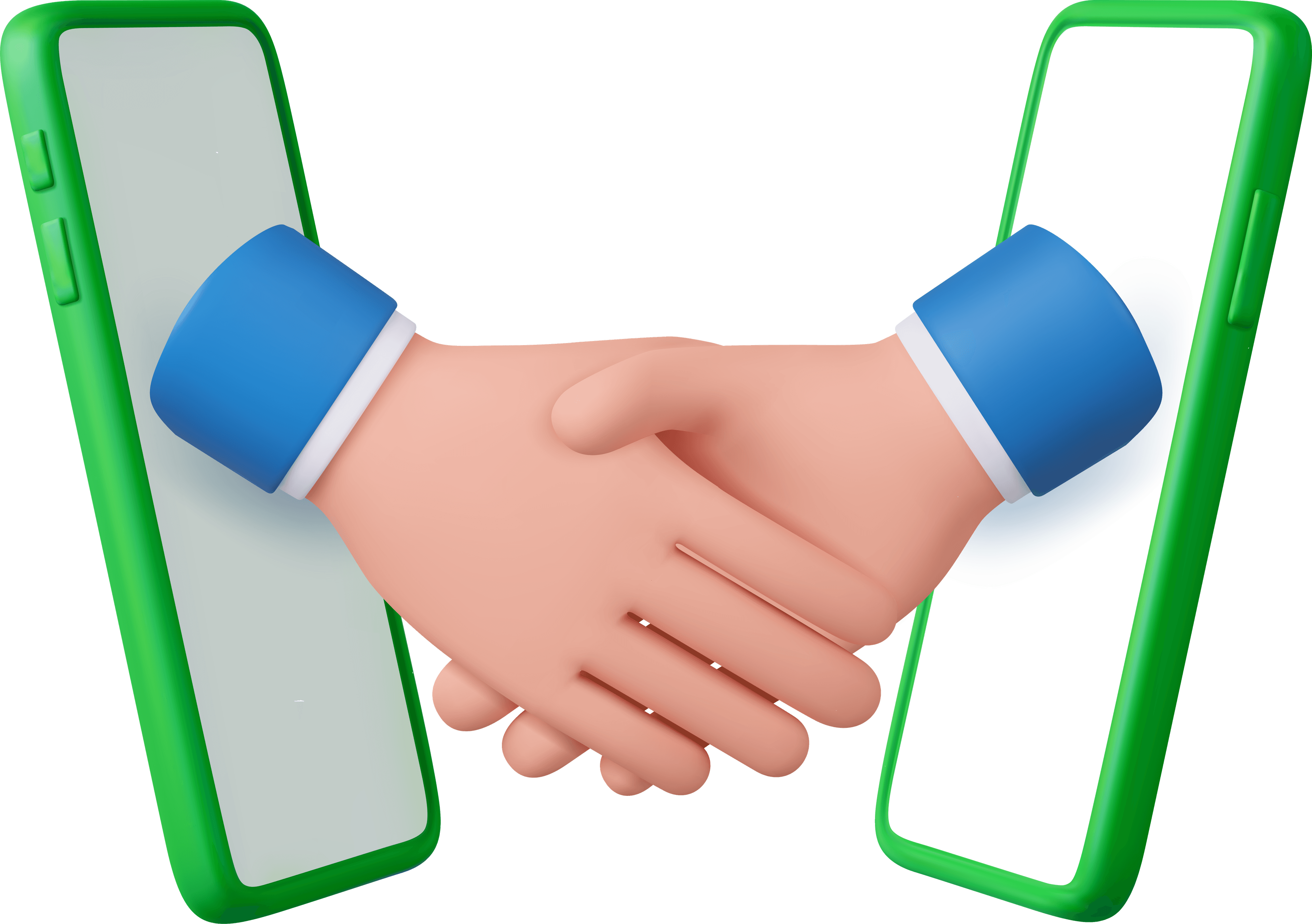 Fast women running on a call